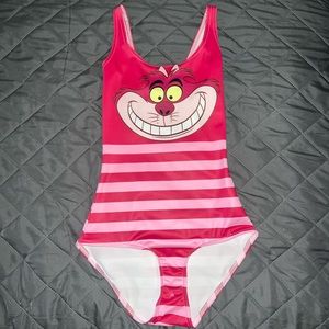 XS Long Torso We’re All Mad Here Swimsuit by Blackmilk Clothing